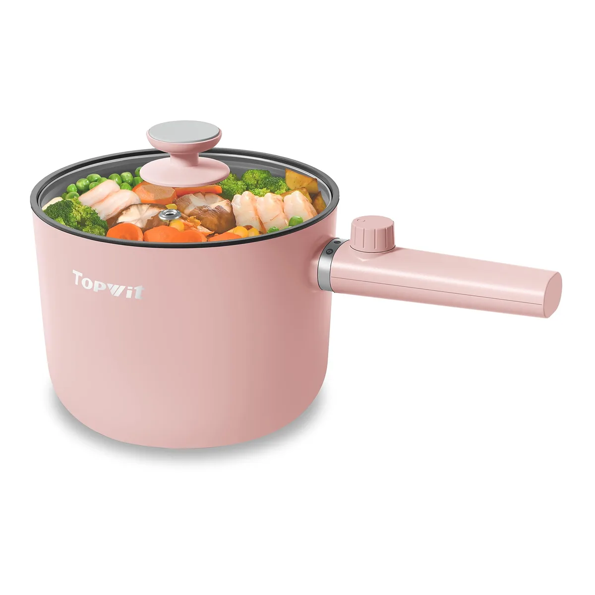 TopWit 10B-1P 1.5 L pressure cooker 600 W pink — product photo