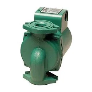 Stainless steel circulating pump with flanged connections