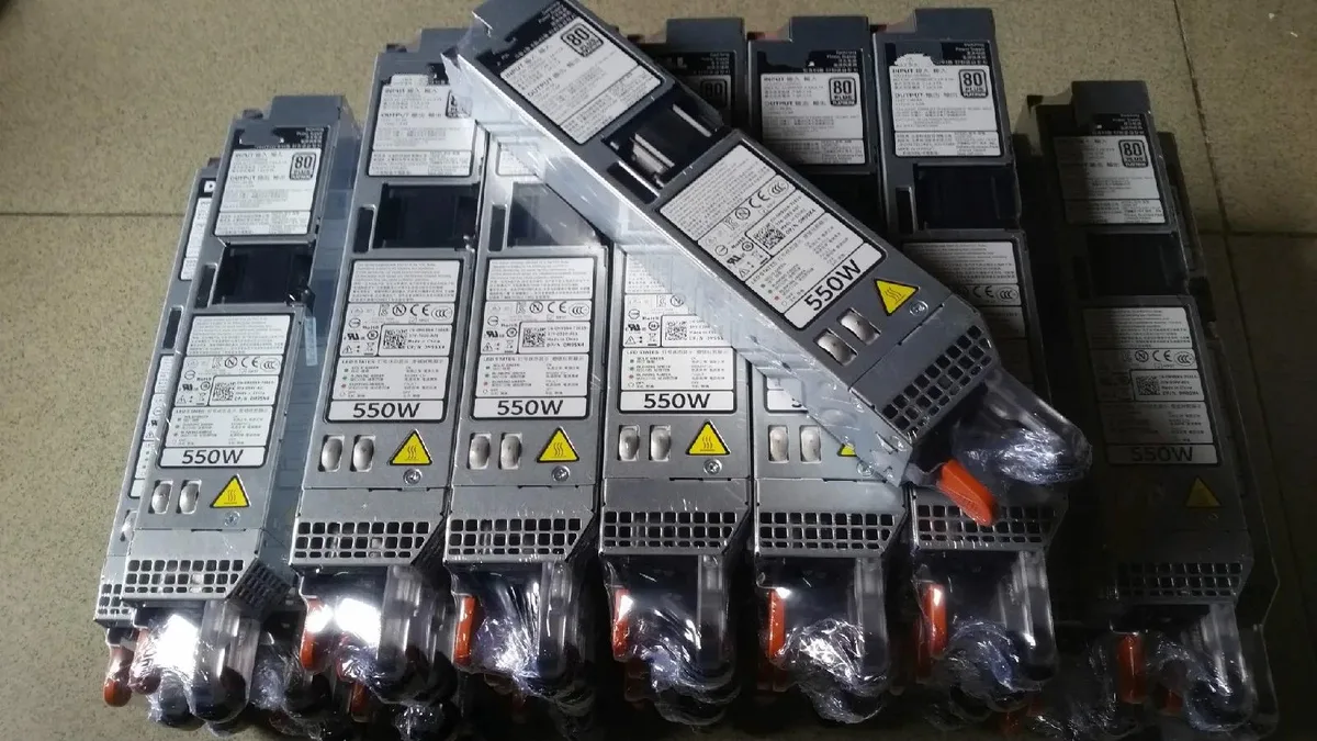 Supersuperuncle Supersuperuncle 550W server power supply for DELL M95X4 PowerEdge R320 R420 L550E-SO — product photo