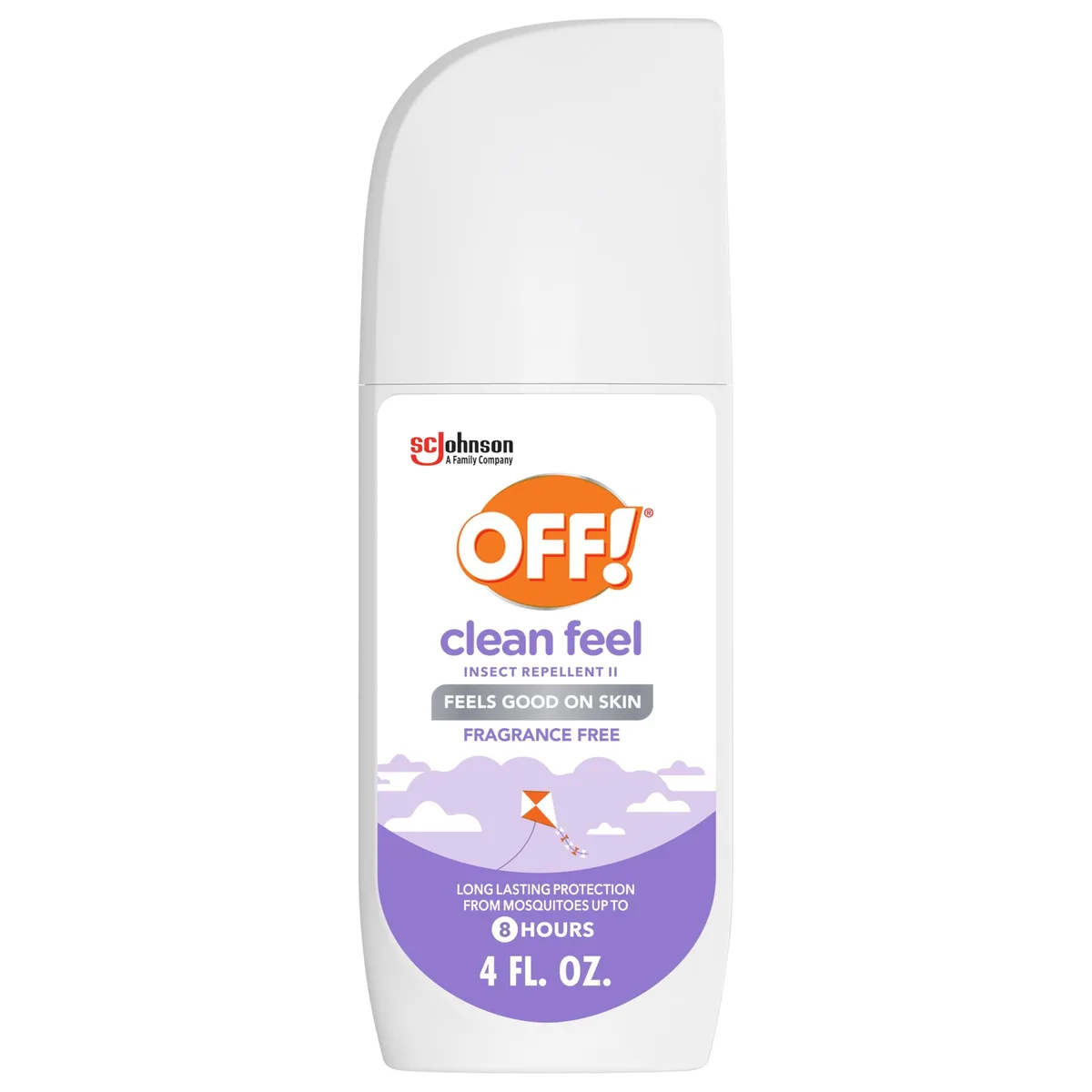 OFF! Clean Feel insect repellent spritz 4 oz can with 20% picaridin formula