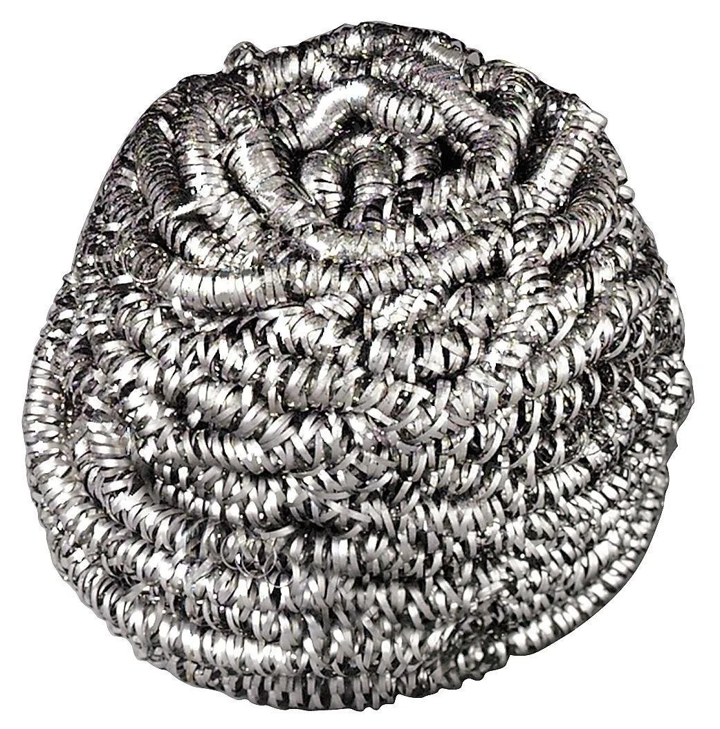 3M 3M 84 Stainless Steel Scrubber Silver Cleaning — product photo