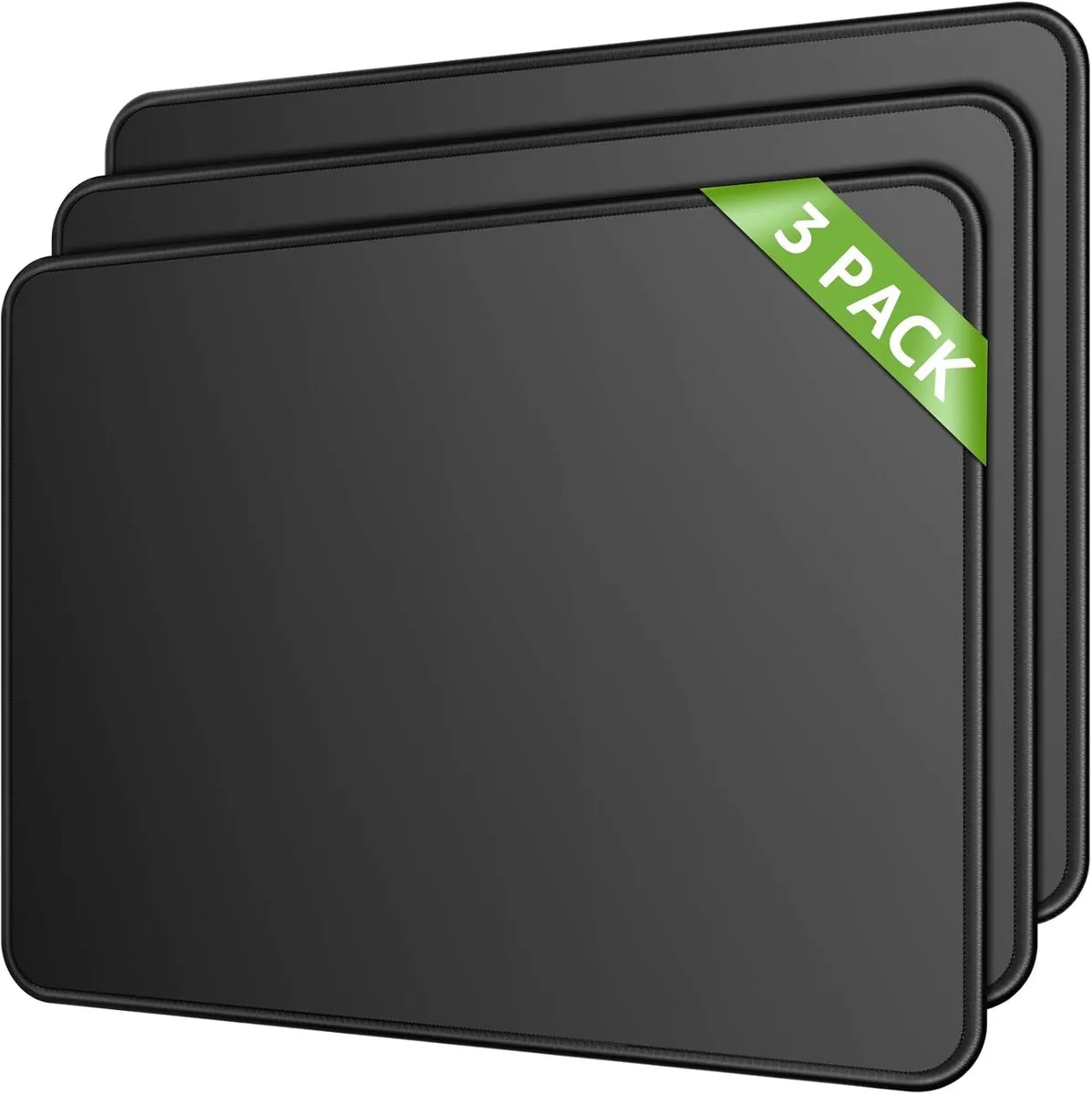 BAOFENG BAOFENG Mouse Pad 3-Pack 8.5 x 11 in Black — product photo