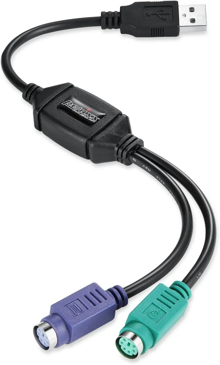 GCROWN GCROWN PERIPRO-401 PS2 to USB Adapter — product photo