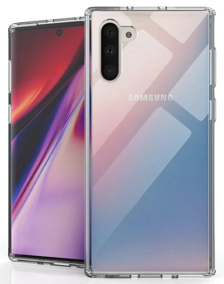 Nakedcellphone Nakedcellphone AquaFlex Clear Case for Samsung Galaxy Note 10 — product photo