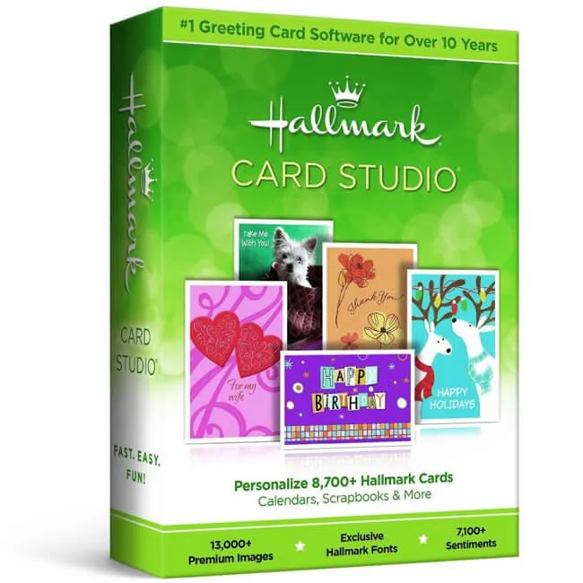 AVANQUEST NORTH AMERICA INC. AVANQUEST NORTH AMERICA INC. Hallmark Card Studio 41919 hobby collectible — product photo