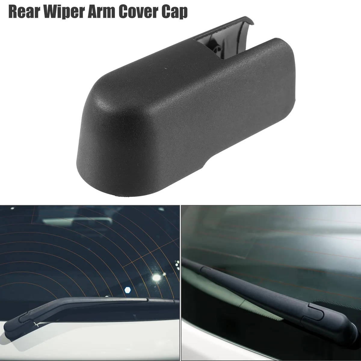 Unique-Bargains Unique-Bargains Rear Wiper Arm Cap Black for Honda Element 2003-2006 — product photo