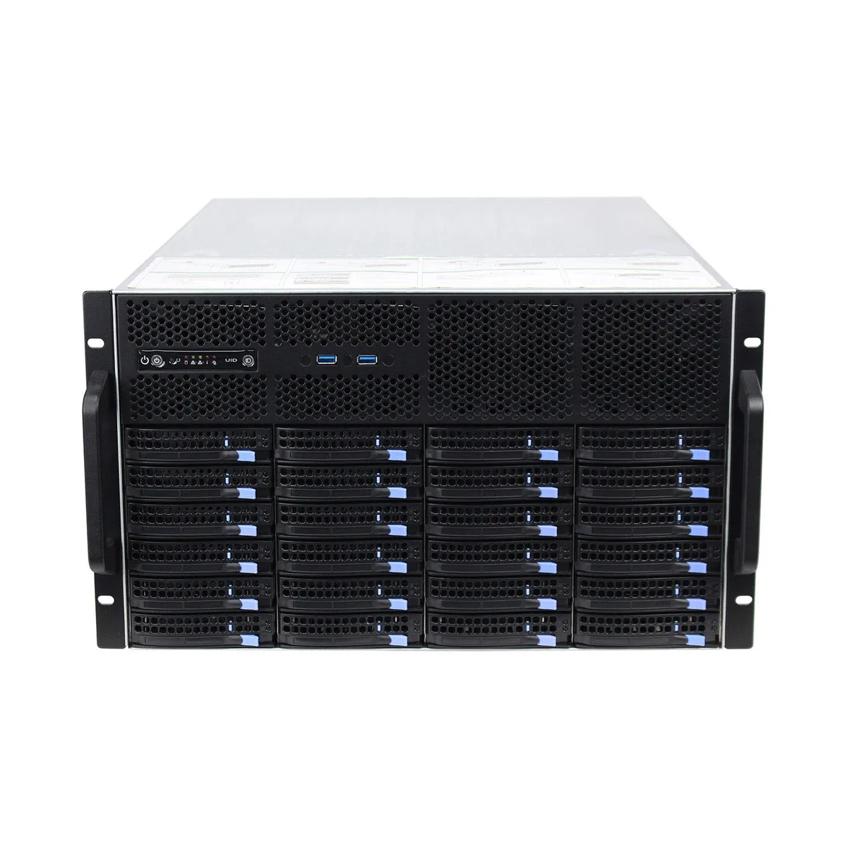 Shenzhen Junxiangcheng Technology Co., Shenzhen Junxiangcheng Technology Co., 6U Rackmount Hotswap Server Chassis 48×3.5" 6Gb/s Backplane — product photo