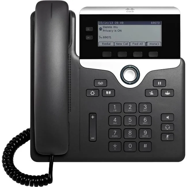 Cisco Systems, Inc. Cisco Systems, Inc. CP-7821-3PCC-K9= VoIP 7821 2 lines PoE monochrome — product photo