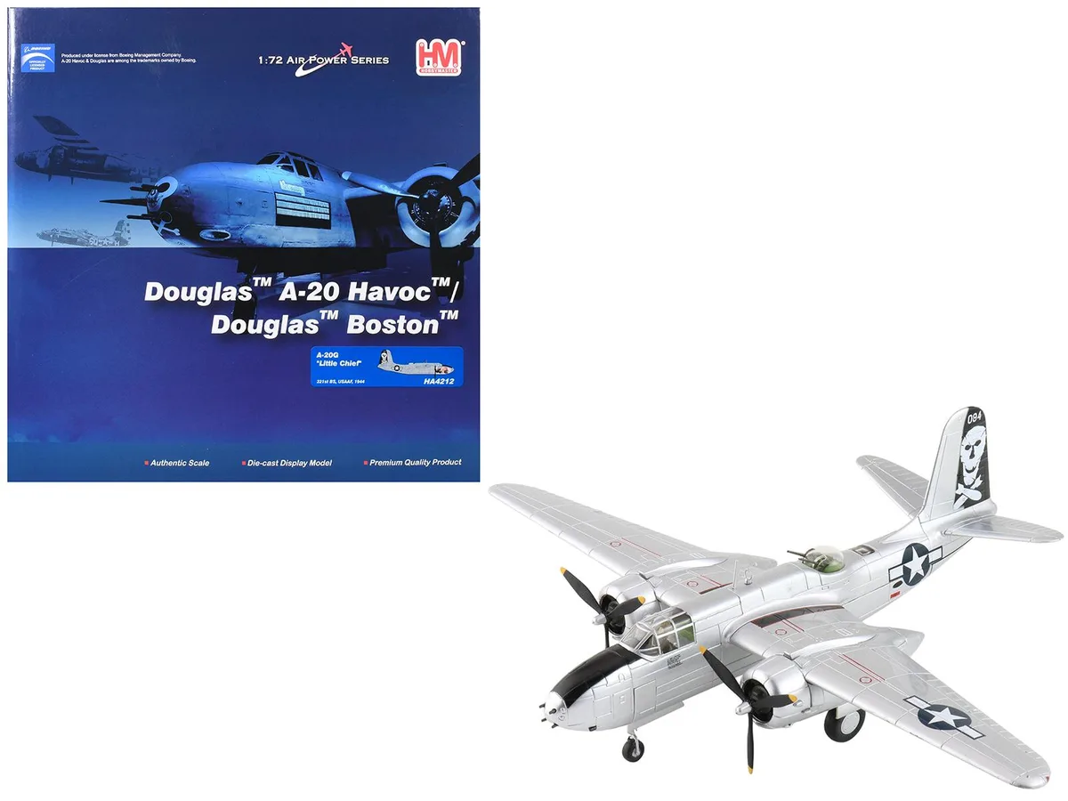 Hobby Master Hobby Master Douglas A-20G Havoc "Little Chief" 1/72 Diecast Hobby Collectible — product photo