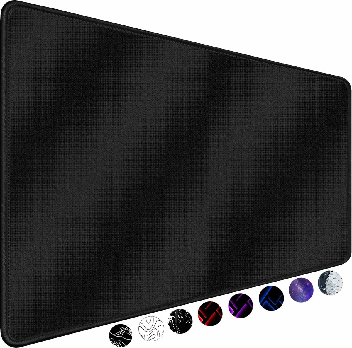 BAOFENG BAOFENG XXL Gaming Mouse Pad Waterproof Stitched Edge Non-Slip Black 100 — product photo