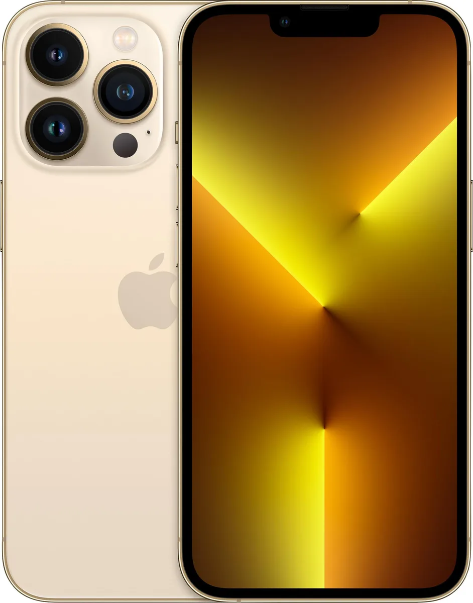 Apple Apple PAB100613 iPhone 13 Pro 128GB Gold cell phones - unlocked — product photo