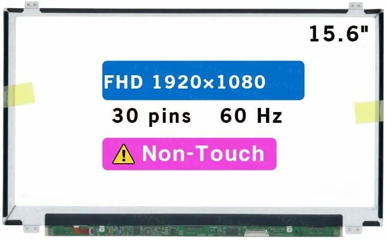 NUOLAISUN NUOLAISUN 15.6" FHD 1920x1080 Non-Touch Laptop Screen for Dell Precision 3530 7520 7530 7540 — product photo