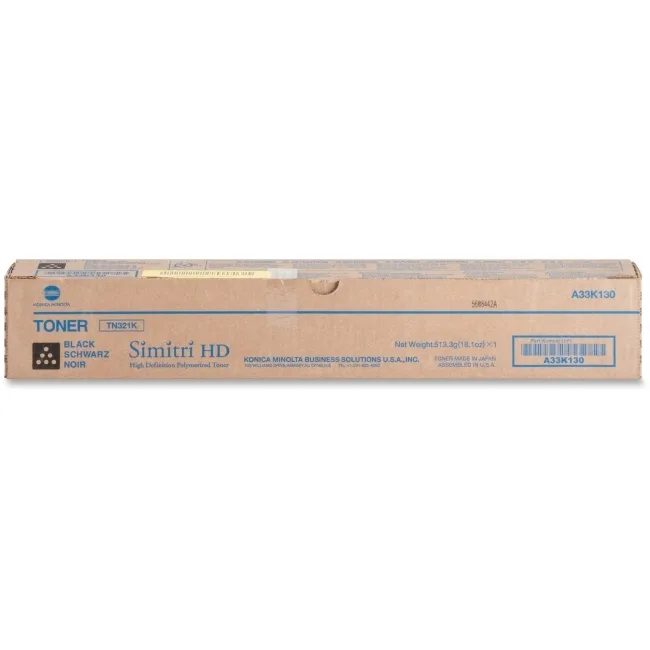 Konica Minolta Konica Minolta TN321K Black Toner Cartridge 27000 pages — product photo