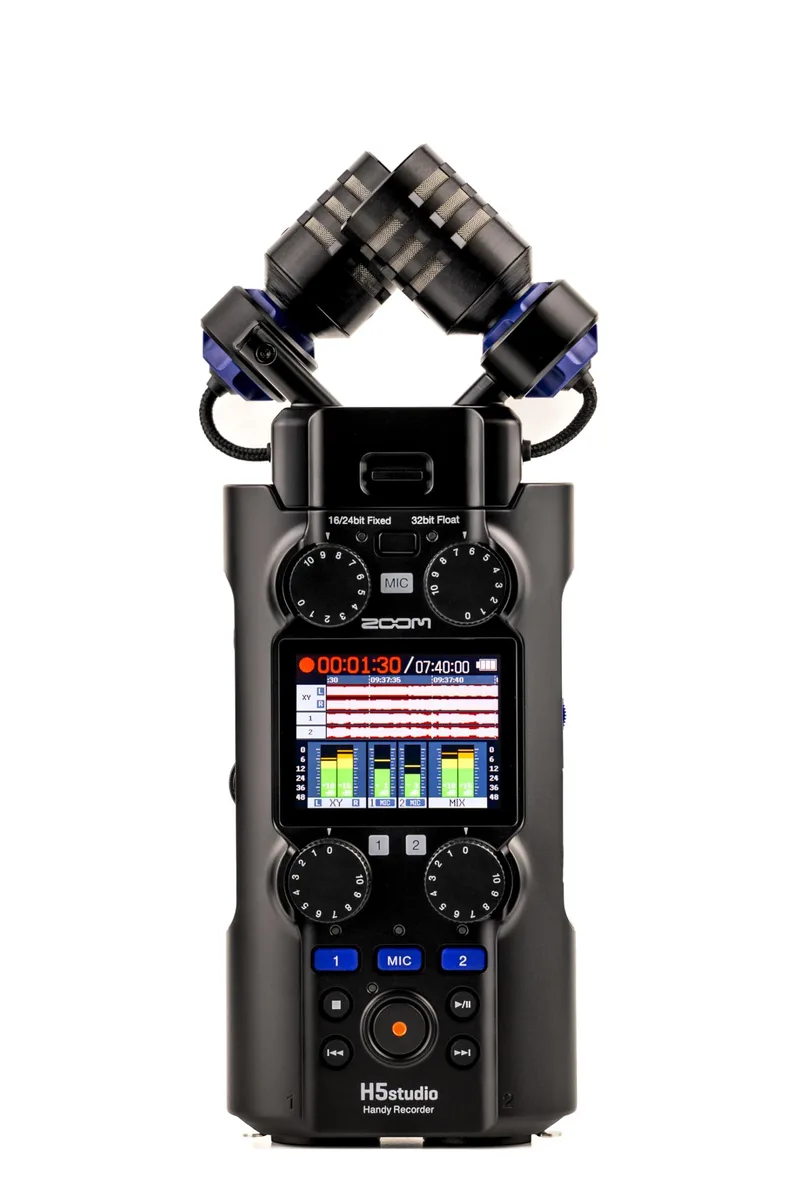 Zoom Zoom H5studio Voice Recorder 19.4 mm 32-Bit Float 6-Track — product photo