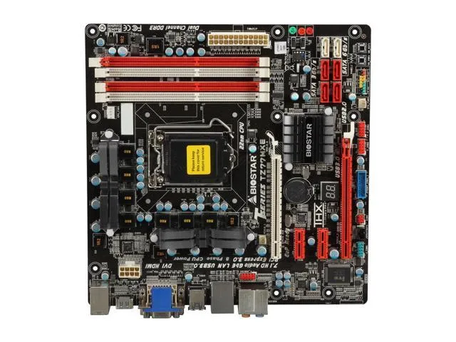 Biostar Biostar TZ77MXE motherboard accessory — product photo
