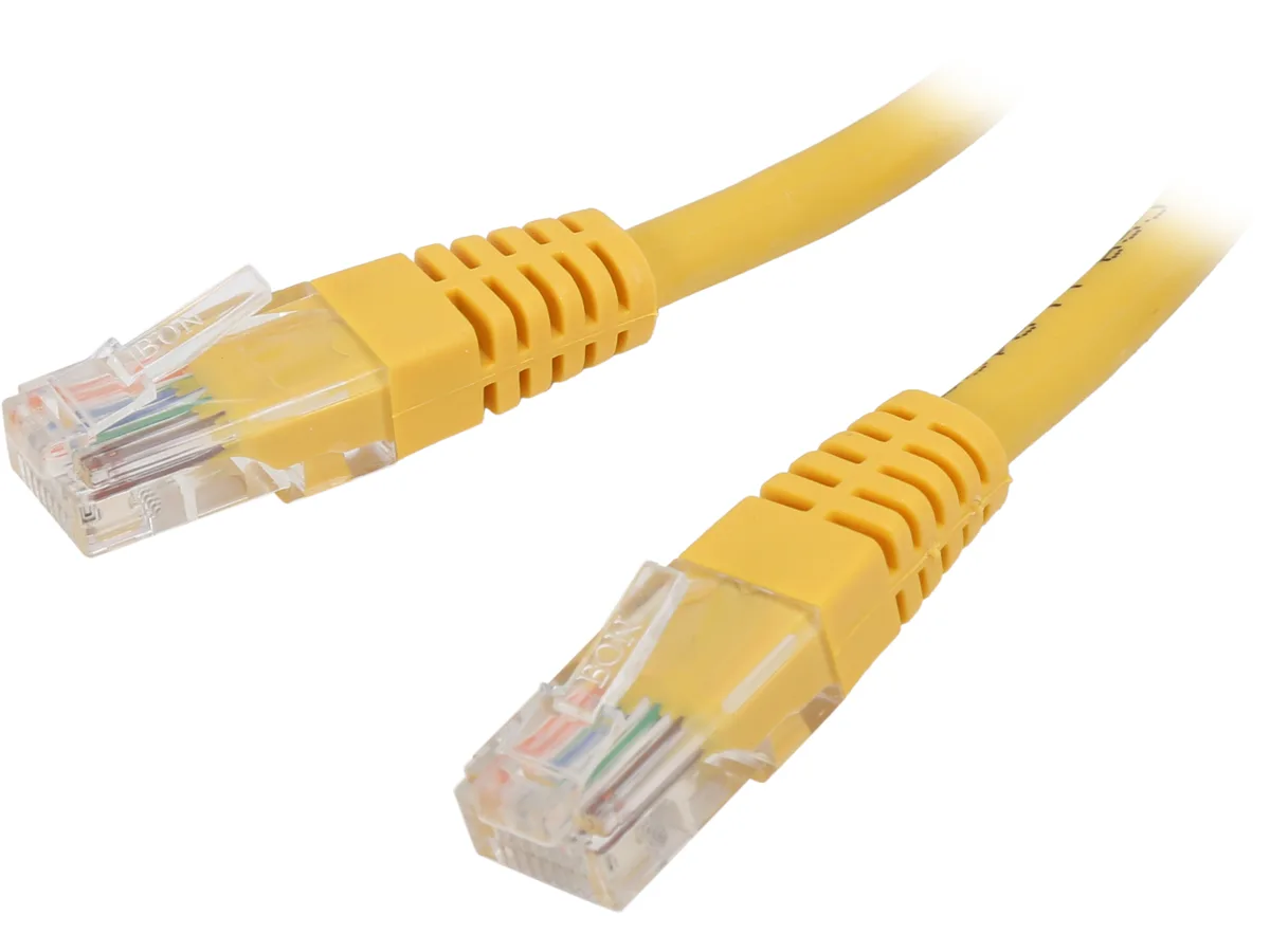 STARTECH STARTECH M45PATCH15YL Cat5e network ethernet cable 15 ft Yellow — product photo