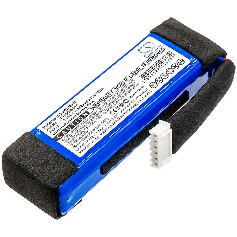 Rectangular replacement battery for Link 20 device