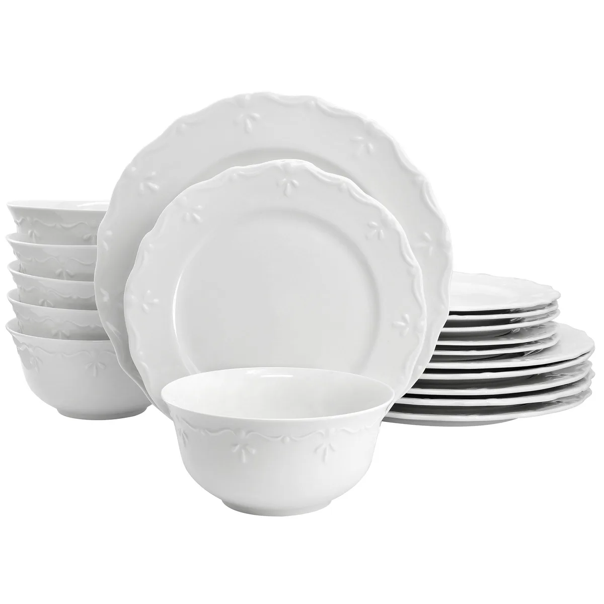 Elama Elama 510121983M 18 Piece Porcelain Dinnerware Set — product photo