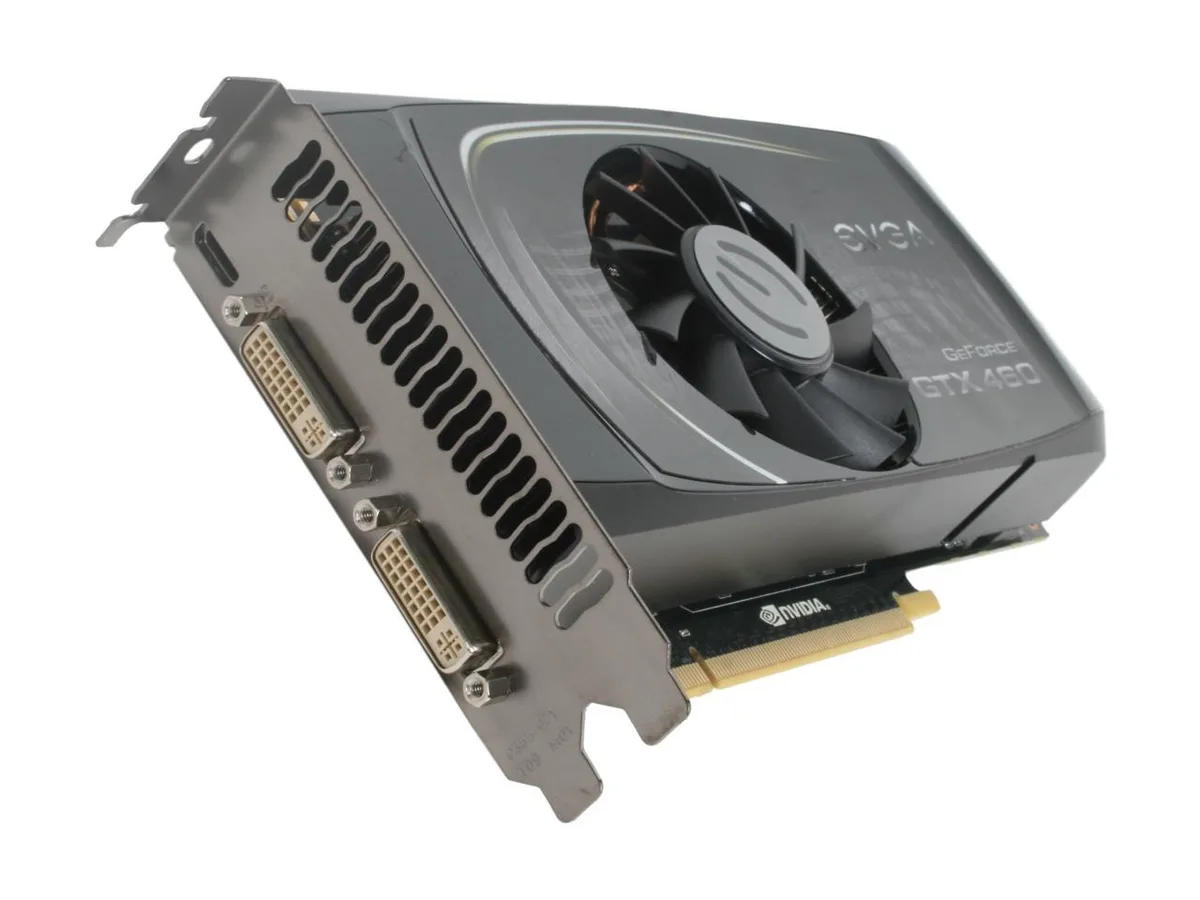 EVGA EVGA GeForce GTX 460 Superclocked 1GB graphics card — product photo