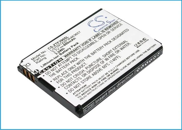 Cameron &amp; Co Cameron &amp; Co DS-CS-ZTF290SL cell phone battery 3.7V 800mAh Li-ion black — product photo