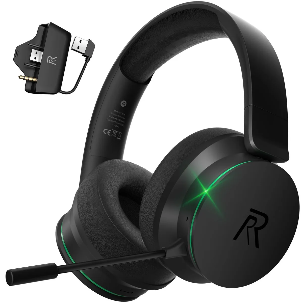  RYR Captain 200 Wireless Gaming Headset Black/Green — product photo