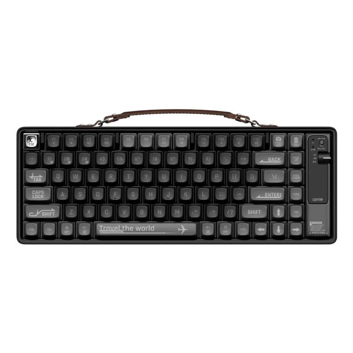 Lofree Lofree OE901 gaming keyboard 84-key Cherry MX Bluetooth 5.0 aluminum — product photo