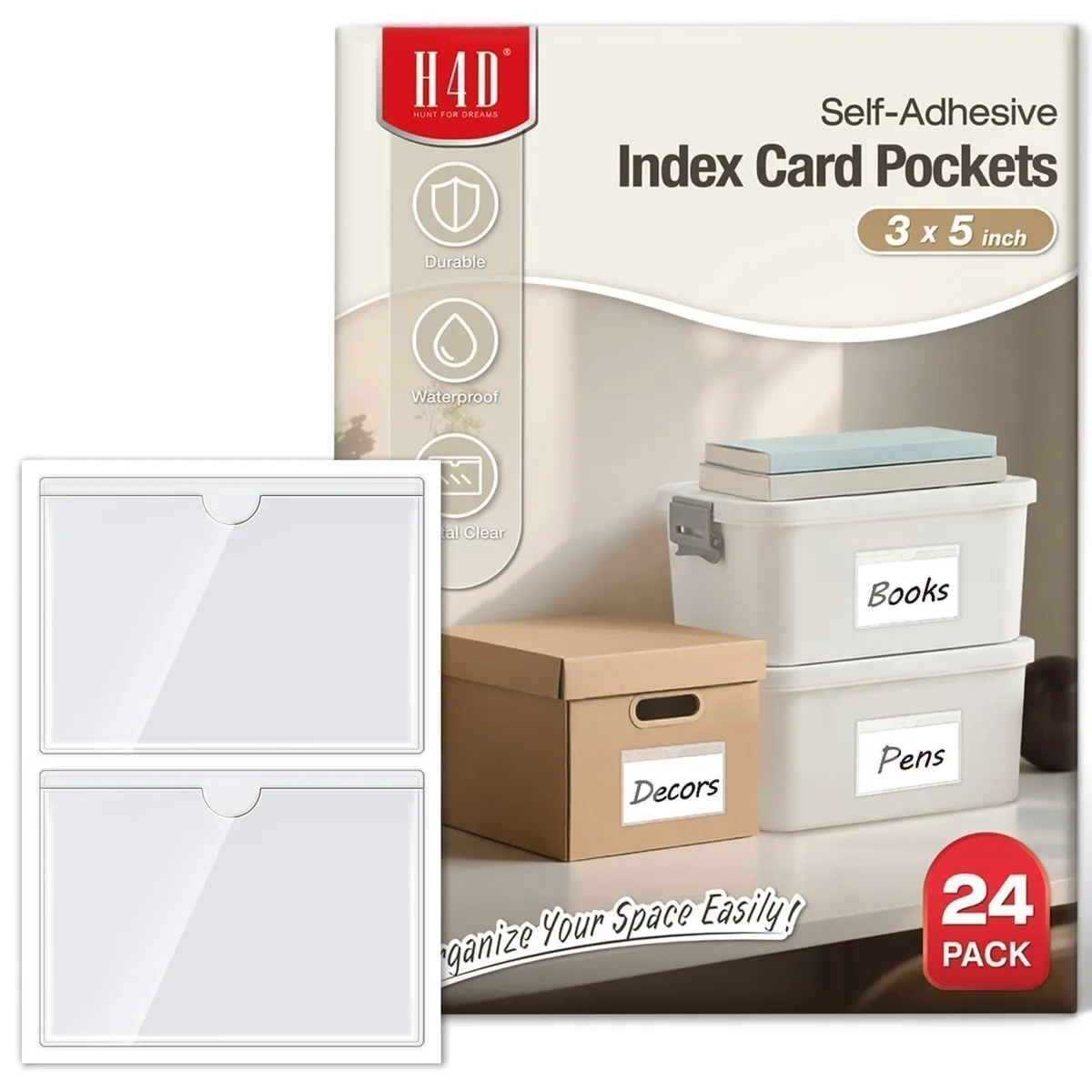 No Sew No Sew H4D012835-24 food storage 24 pack 3.7 x 5.2 in — product photo