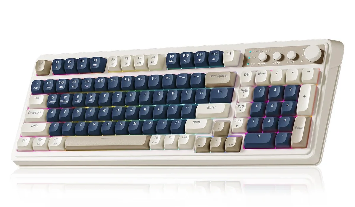 Vszerda Vszerda S99 99-key gaming keyboard Blue-Grey — product photo