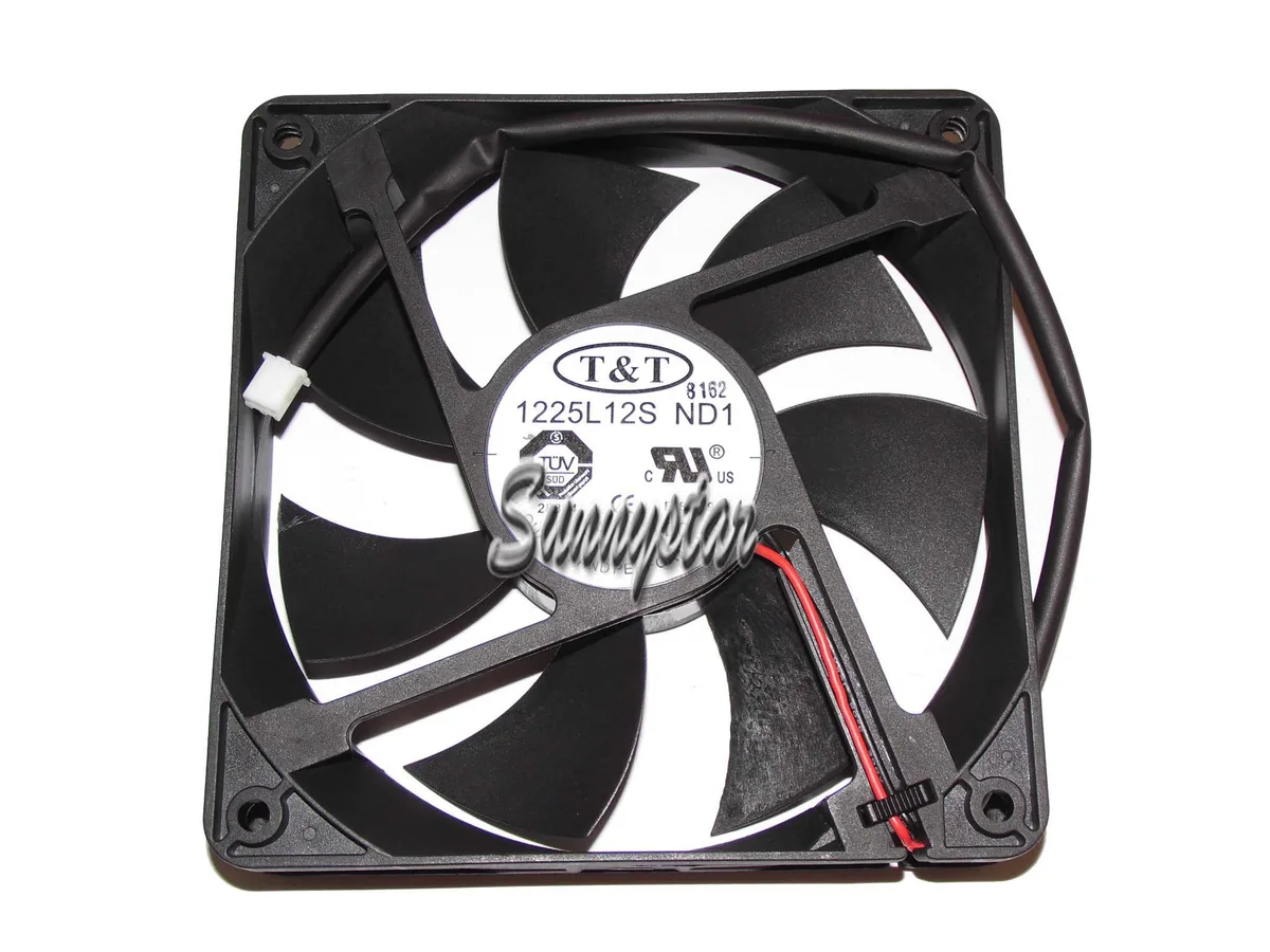 OEM Industries OEM Industries 1225L12S 120mm 2-Pin Sleeve Fan — product photo