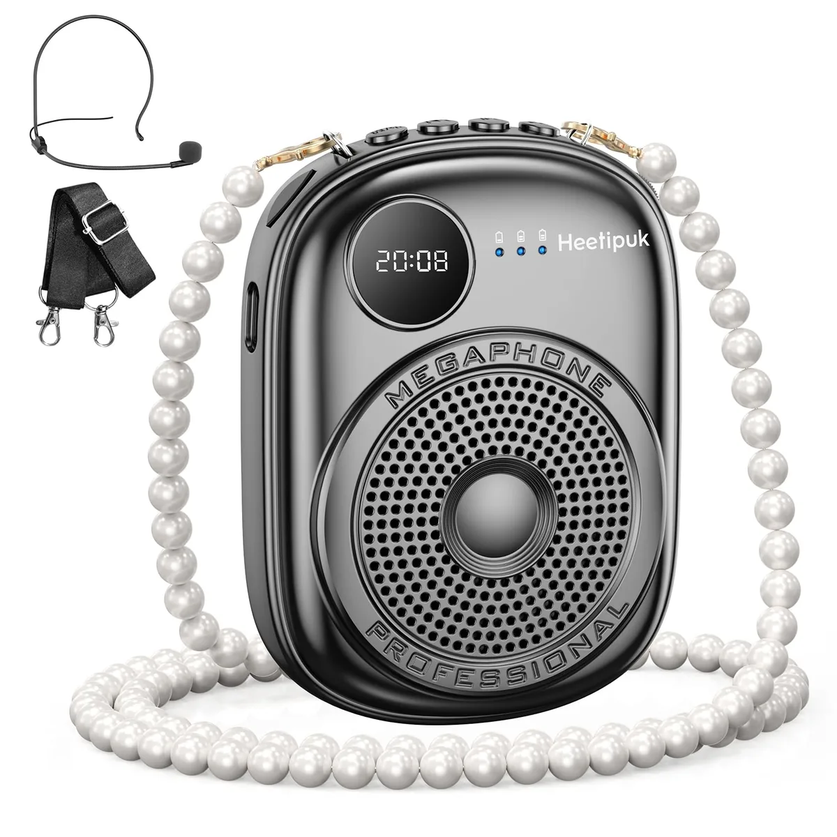  heetipuk A18 PA Speaker 10W 1800mAh Bluetooth 5.0 Pink — product photo