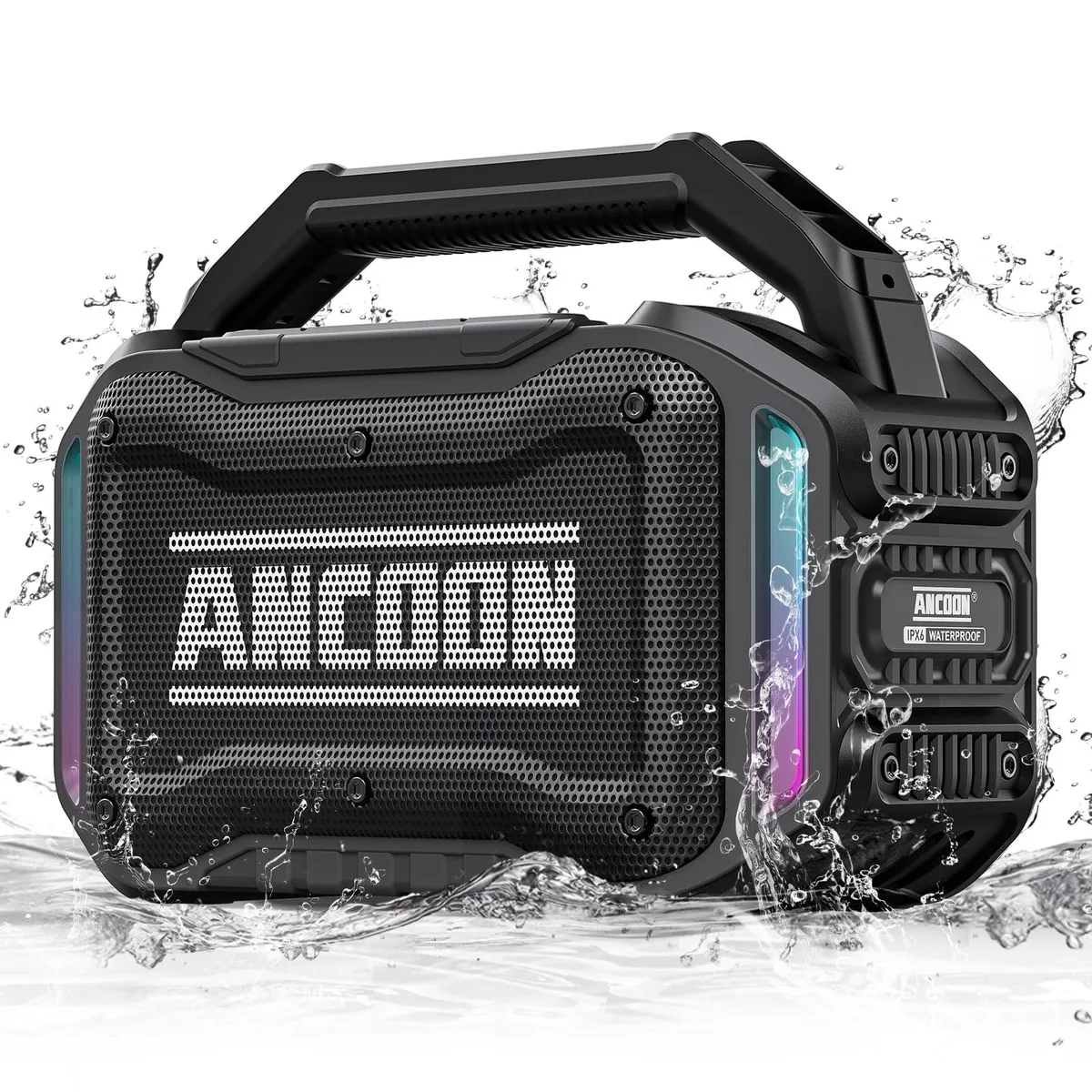 ANCOON ANCOON-S01 Portable Speaker 80W Peak 20H IPX6 Black — product photo