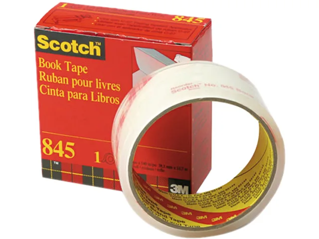 3M 3M 845112 Scotch 845 Book Repair Tape 15 yards — product photo