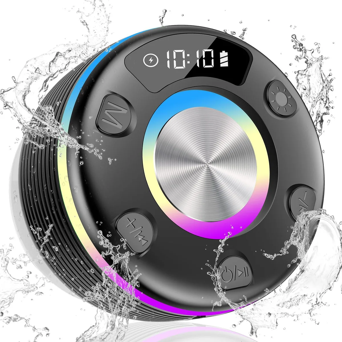  OYIB K9 Portable Speaker Black RGB IPX7 5.0x3.0x4.0in — product photo