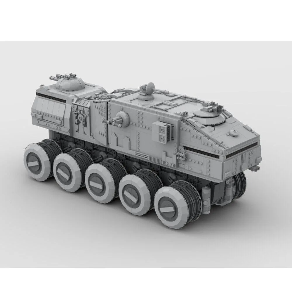 ZITIANYOUBUILD ZITIANYOUBUILD MOC-142927 Tank Building Set 3219 Parts — product photo