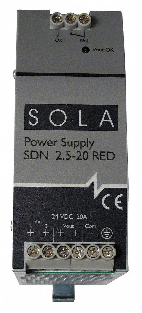 Sola/Hevi-Duty Sola/Hevi-Duty SDN 2.520RED Redundancy Module 24V DC 20A DIN Rail — product photo