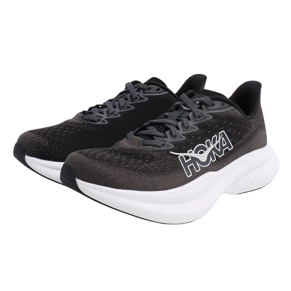 HOKA HOKA Mach 6 Women's Sneaker Black/White 6.5 — product photo