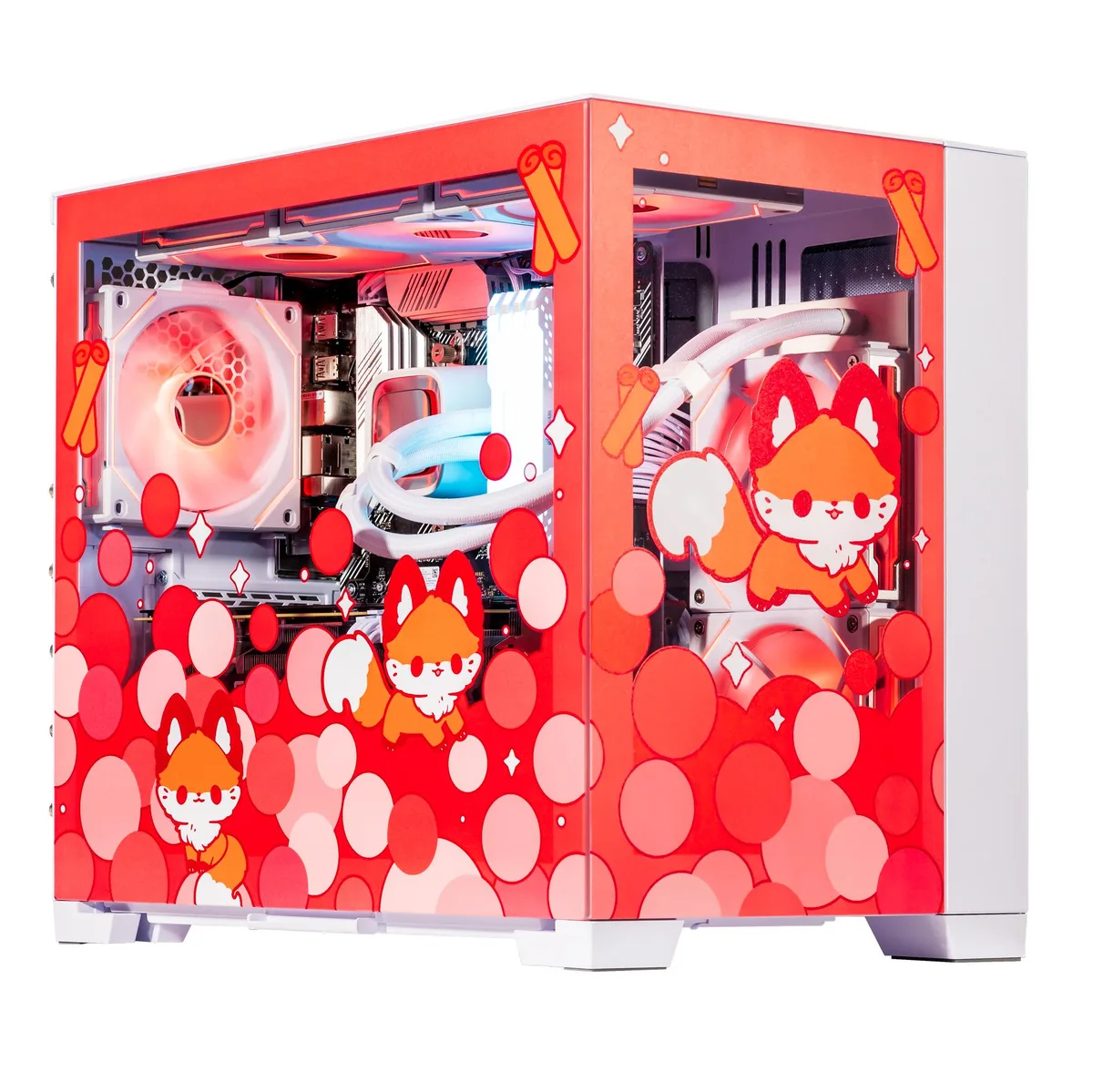 Velztorm Velztorm Cinnamon Fox Gaming PC Ryzen 7 5700X RTX 5070 Ti 32GB DDR4 2TB — product photo