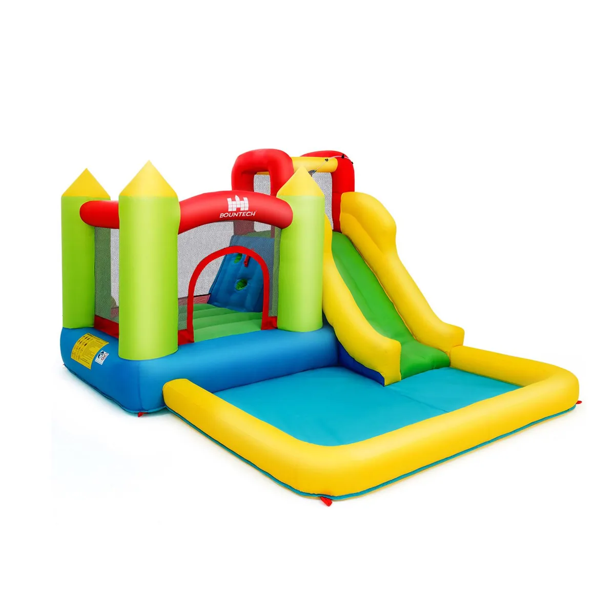 SlickBlue SlickBlue Inflatable Bounce House Water Slide Multi 138x110.5x75 in — product photo
