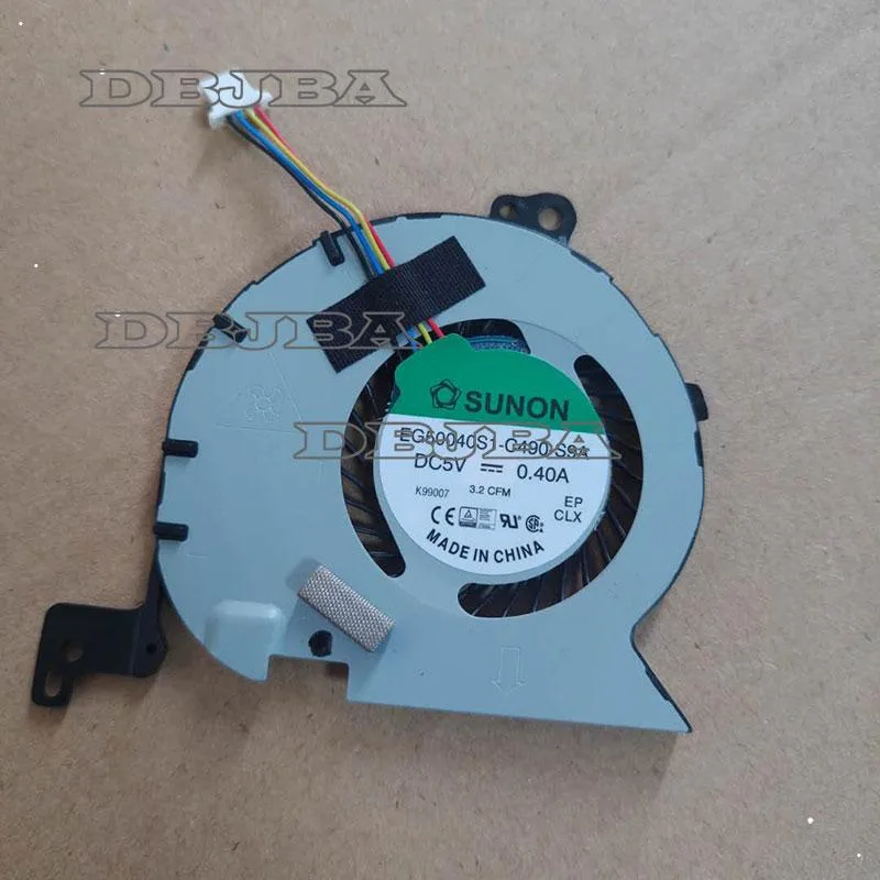 Single black laptop cooling fan for Dell E7450 integrated graphics