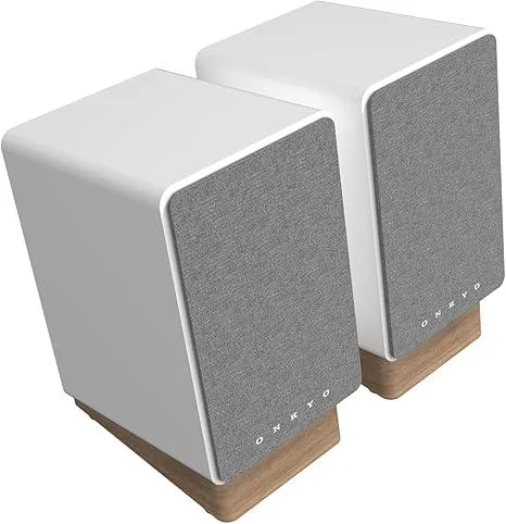 Onkyo Onkyo GX-30ARC-WH White Powered Speaker Pair 4" Woofer — product photo