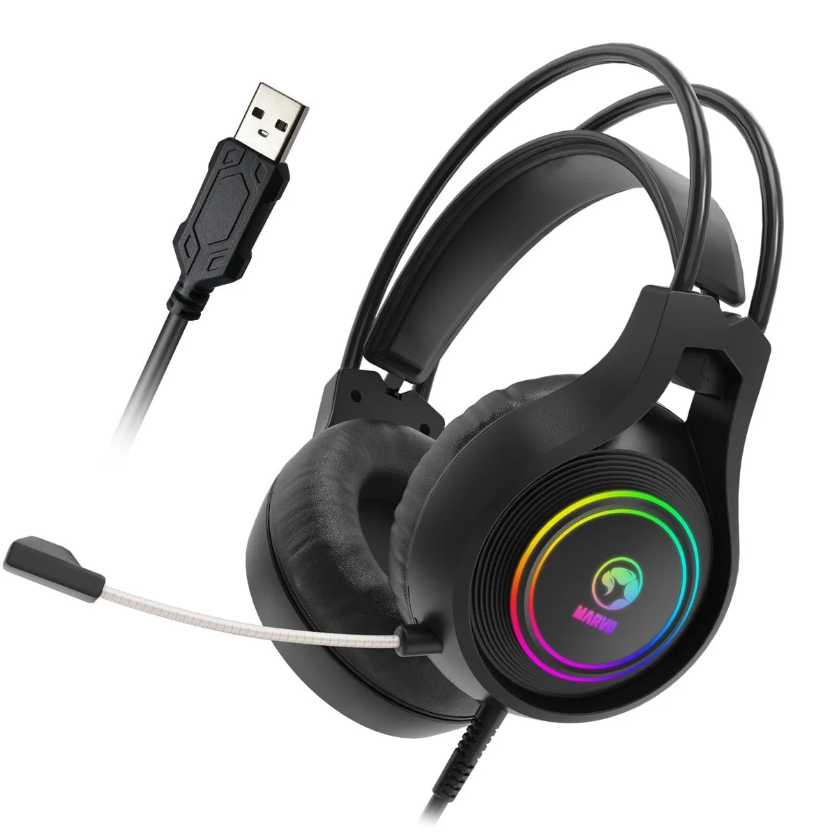 MARVO HG8921 USB Gaming Headset 50 mm 114 dB Active Noise Cancelling — product photo