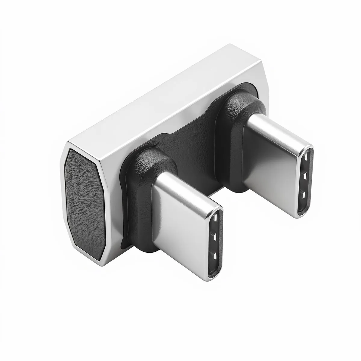 BUCIER BUCIER 180 Degree USB C to USB C Adapter 240W 40Gbps 8K U Shape Male to Male usb converter — product photo