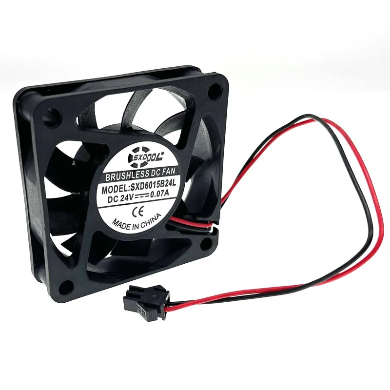 SXDOOL SXDOOL SXD6015B24L 60mm 24V case fan — product photo
