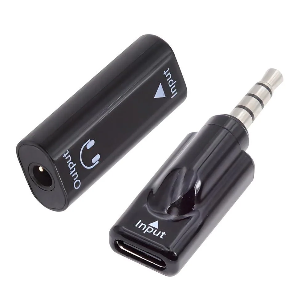 Fervit Fervit 2-pack USB-C to 3.5 mm Male &amp; Female Audio Adapter 16bit 48kHz — product photo