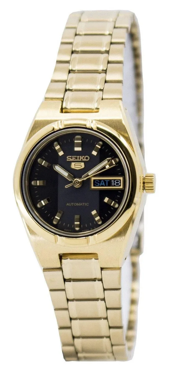 Seiko Seiko 5 Automatic SYM602K1 Gold Dial 23.00 mm 30 m Watch — product photo