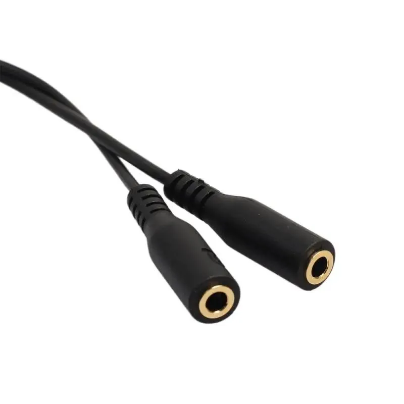 Hetai Tech Hetai Tech 3.5mm Male to 2 Female Audio Cable 20cm — product photo