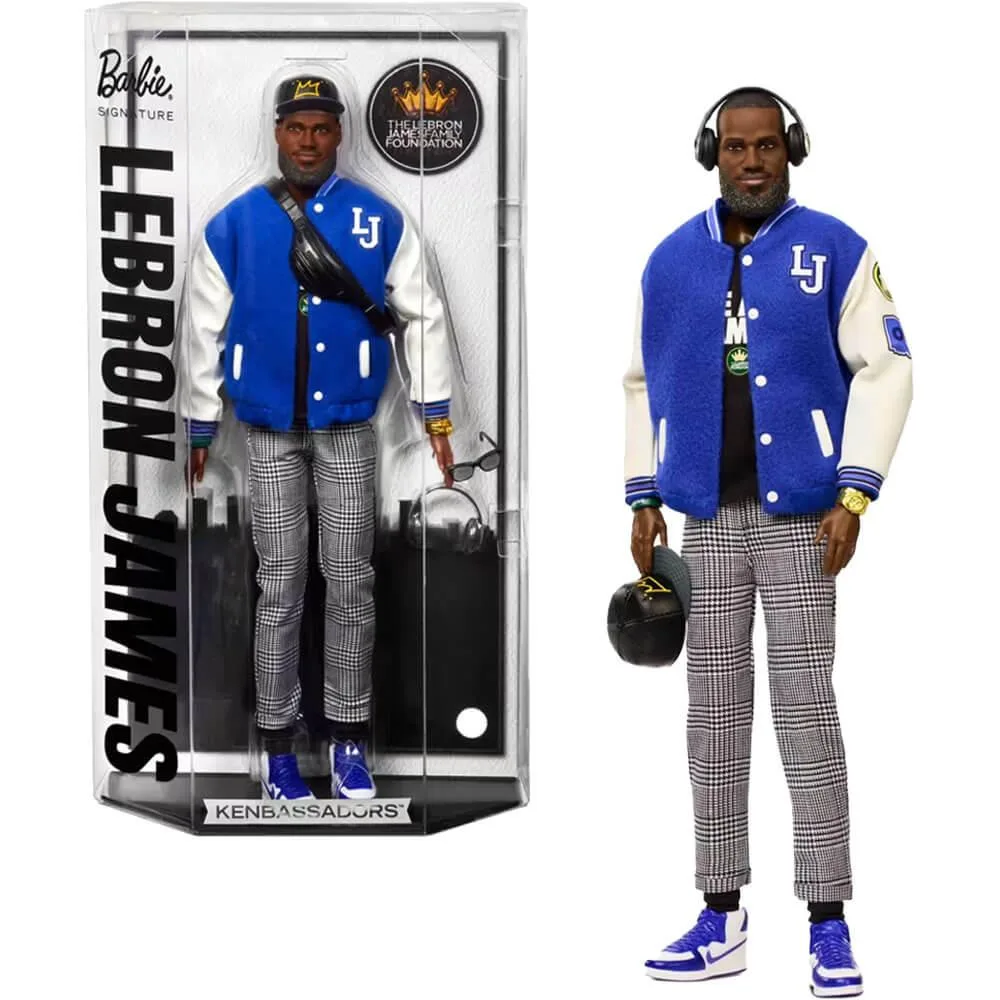 Mattel Mattel HRM33 Barbie Signature LeBron James Kenbassadors Doll — product photo