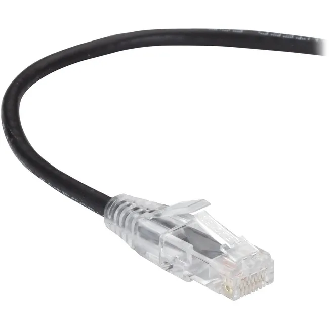 Black Box Corporation Black Box Corporation C6APC28-BK-02 Cat6a 28 AWG 500 MHz stranded network ethernet cable — product photo