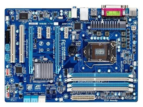 GIGABYTE GIGABYTE GA-PH67A-D3-B3 Intel H67 LGA 1155 DDR3 32GB ATX motherboard — product photo