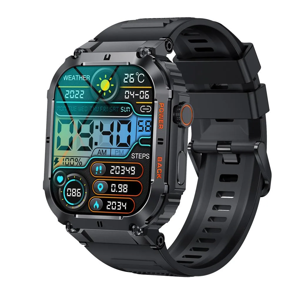 allentian allentian K57pro 1.96 Inch Smartwatch Black 160G — product photo